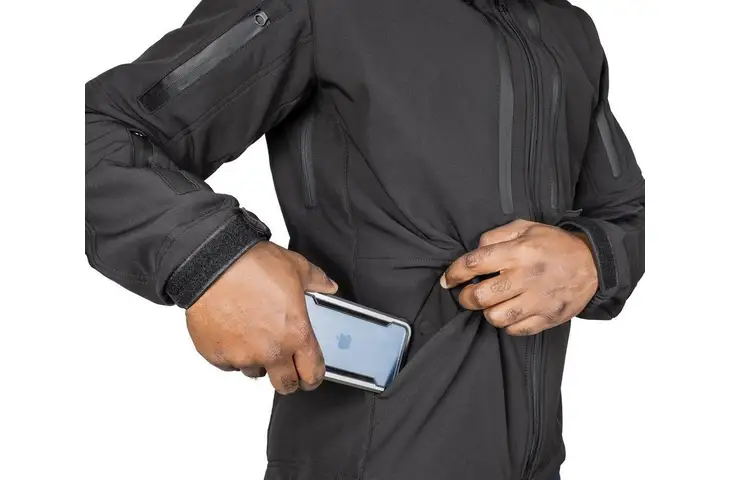 221B Tactical Tradecraft Tactical EDC/CCW Jacket 2.0 w/ Level IIIA Front & Back Panels - Men's w/ Fr - view 19